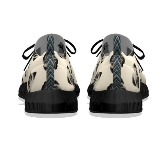 Pug Pattern - Black Soles